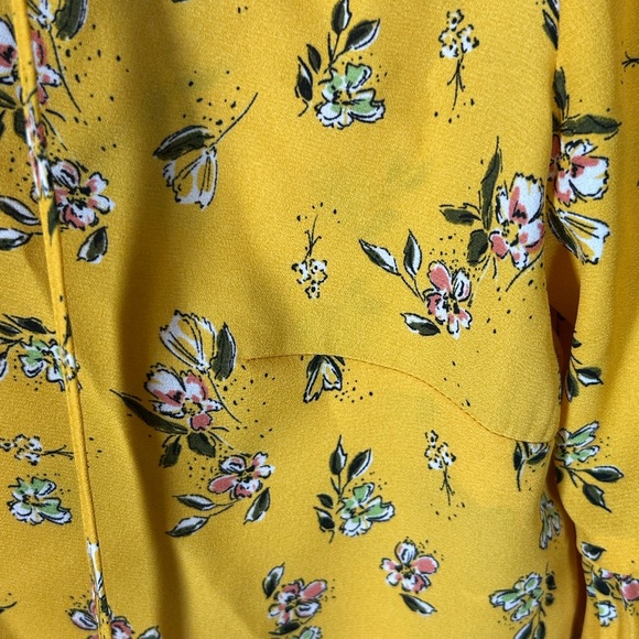 Ralph Lauren Women’s Mustard Floral Shirt - Picture 3 of 7